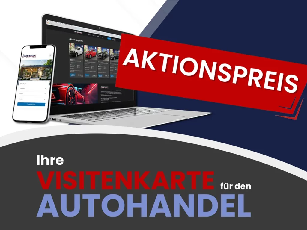 ACKERMANN-netsolution - FAHRZEUGVERWALTUNGdie perfekte Cloud Lösung für den Fahrzeughandel